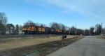 LORAM rail grinder on the EVWR